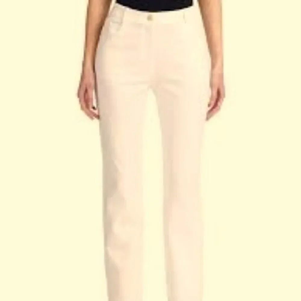St. John by Marie Gray Boot Cut Beige Jeans